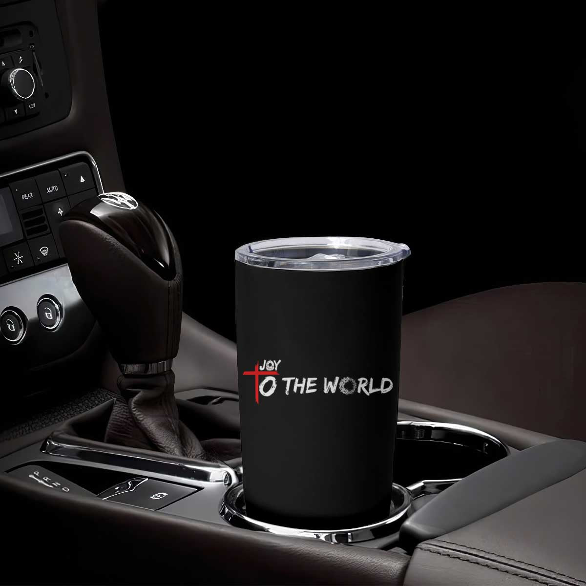 Jesus Christian Christmas Tumbler Cup Joy To The World TS14 Print Your Wear