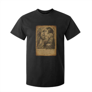 Virgin Mary T Shirt For Kid Angel Gabriel Luke 1:30 Christian TS14 Black Print Your Wear