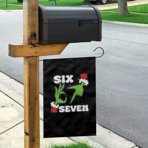 67 Six Seven Christmas Meme Garden Flag Funny Elf Hands TS14 Print Your Wear