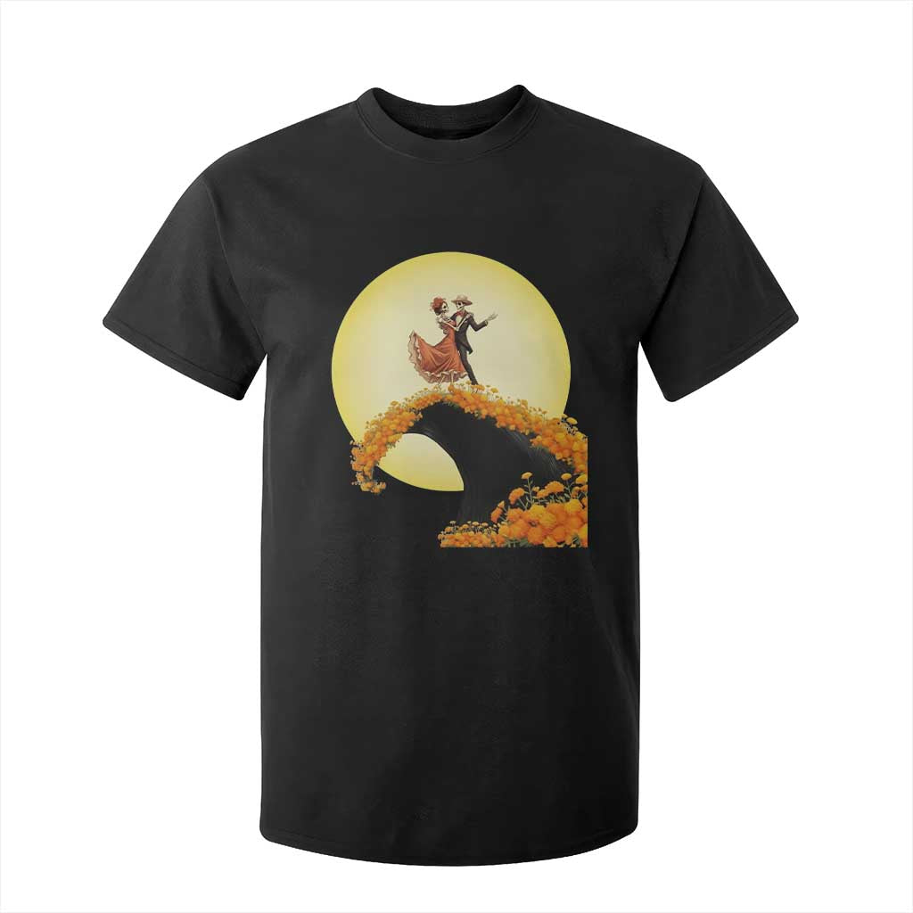 Dia De Los Muertos T Shirt For Kid Skeletons Dancing Mexican TS14 Black Print Your Wear