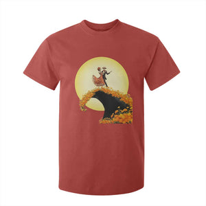 Dia De Los Muertos T Shirt For Kid Skeletons Dancing Mexican TS14 Red Print Your Wear
