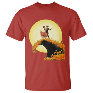 Dia De Los Muertos T Shirt Skeletons Dancing Mexican TS14 Red Print Your Wear