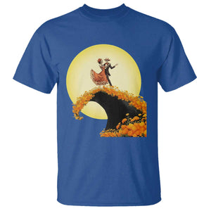 Dia De Los Muertos T Shirt Skeletons Dancing Mexican TS14 Royal Blue Print Your Wear