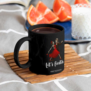 Skeleton Mexican Christmas Coffee Mug Let us Fiesta TS14 Print Your Wear