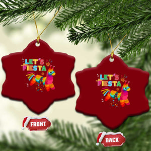 Funny Pinata Mexican Ceramic Ornament Let Us Fiesta TS14 Print Your Wear