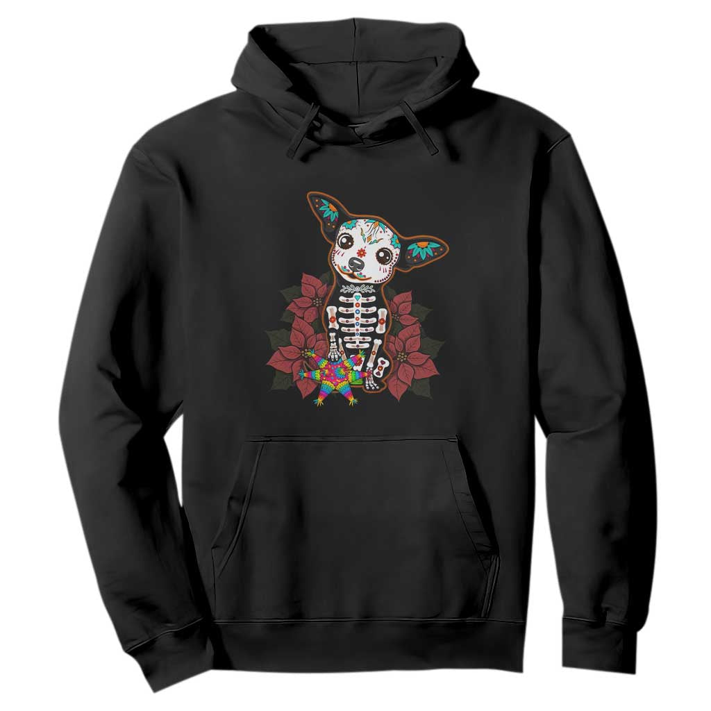 Calavera Chihuahua Hoodie Pinata Dia De Los Muertos Mexican TS14 Black Print Your Wear