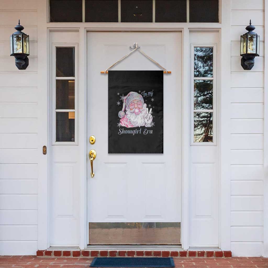 Pink Santa Christmas Garden Flag Bubble Gum Peace Sign TS14 Print Your Wear