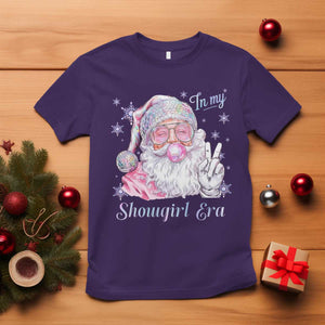 Pink Santa Christmas T Shirt Bubble Gum Peace Sign TS14 Purple Print Your Wear