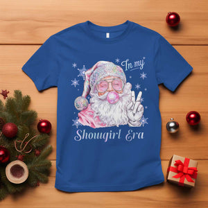 Pink Santa Christmas T Shirt Bubble Gum Peace Sign TS14 Royal Blue Print Your Wear
