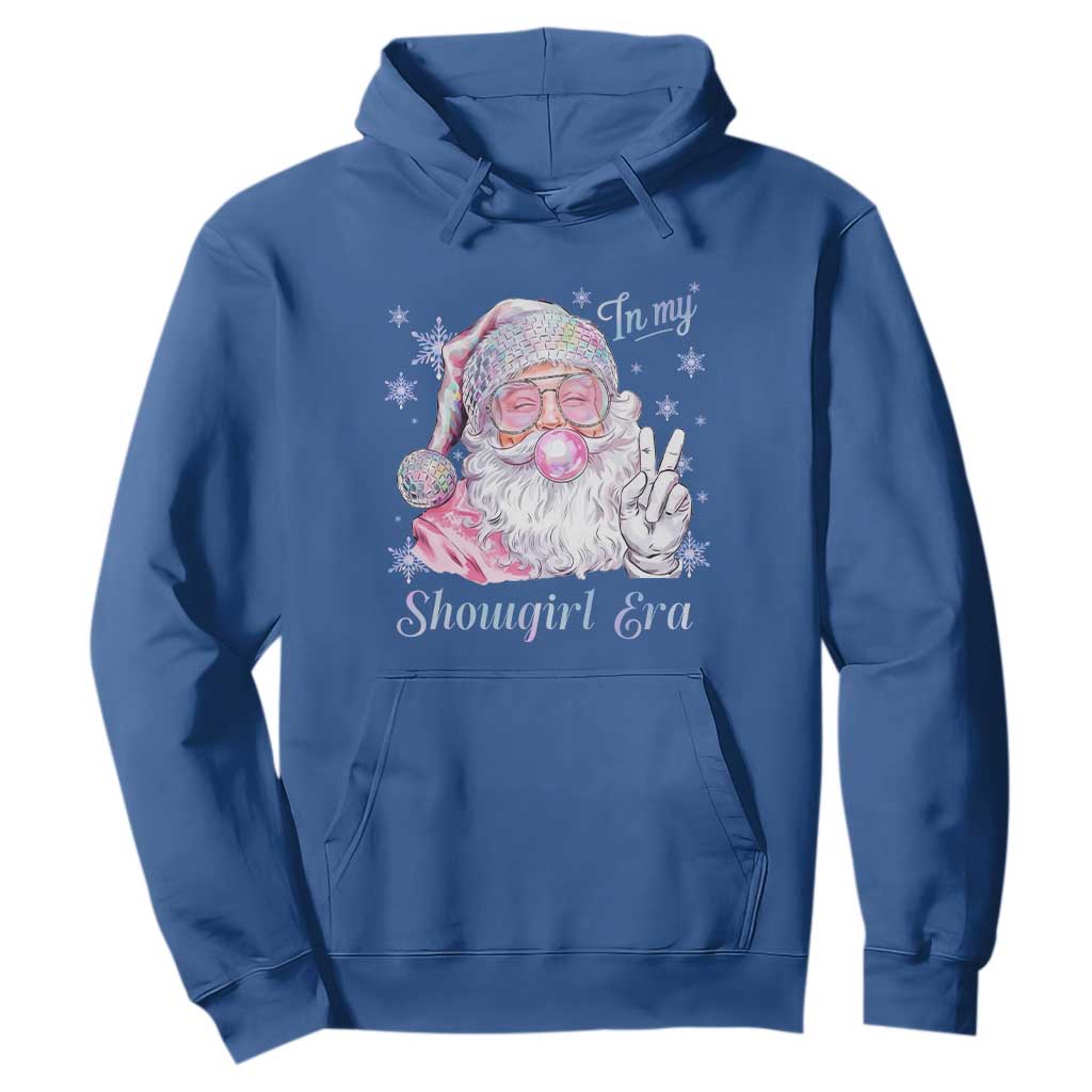 Pink Santa Christmas Hoodie Bubble Gum Peace Sign TS14 Royal Blue Print Your Wear