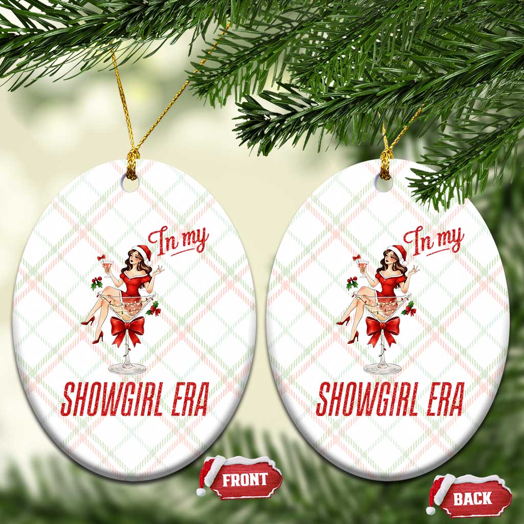 Santa Girls Christmas Ceramic Ornament In My Costume Era TS14 Print Your Wear