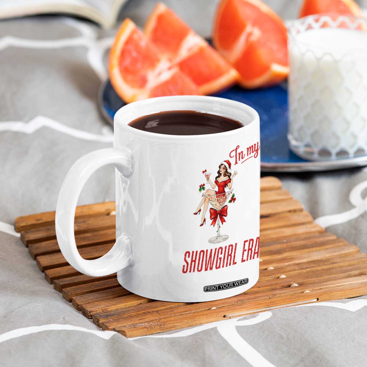 Santa Girls Christmas Coffee Mug In My Costume Era TS14 Print Your Wear
