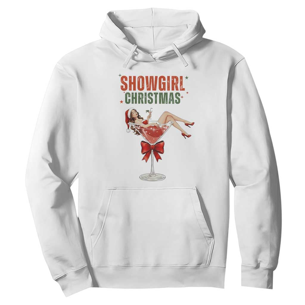 Santa Girls Christmas Hoodie TS14 White Print Your Wear