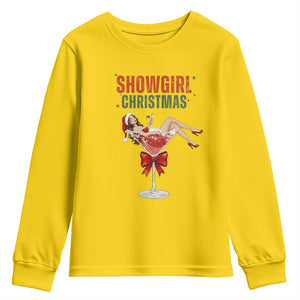 Santa Girls Christmas Youth Sweatshirt TS14 Daisy Print Your Wear