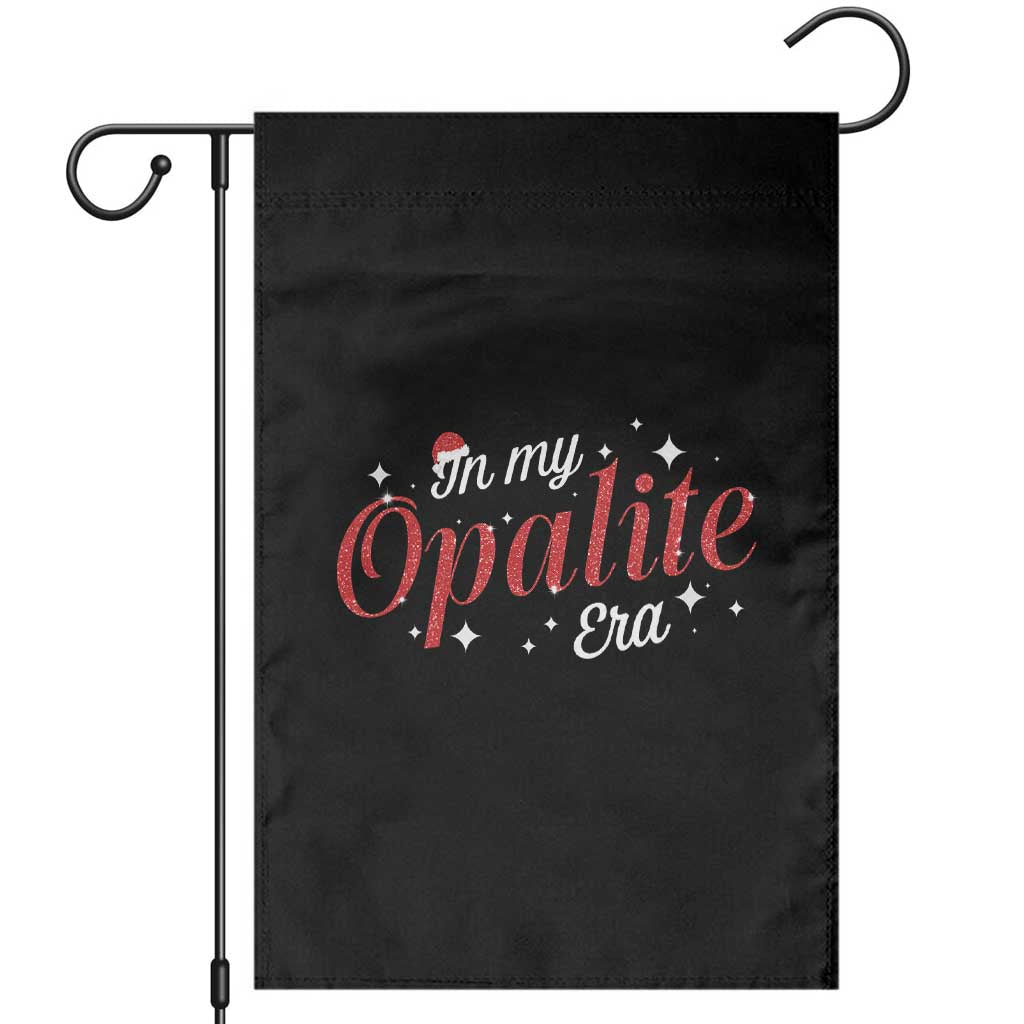 Santa Opalite Christmas Garden Flag TS14 Black Print Your Wear