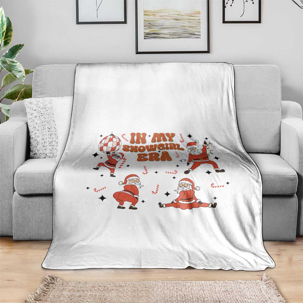 Funny Santa Girl Christmas Throw Blanket TS14 Print Your Wear