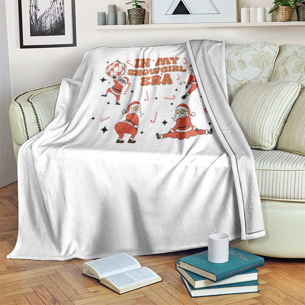 Funny Santa Girl Christmas Throw Blanket TS14 Print Your Wear