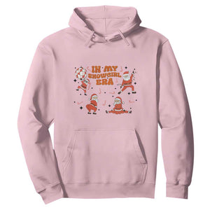 Funny Santa Girl Christmas Hoodie TS14 Light Pink Print Your Wear