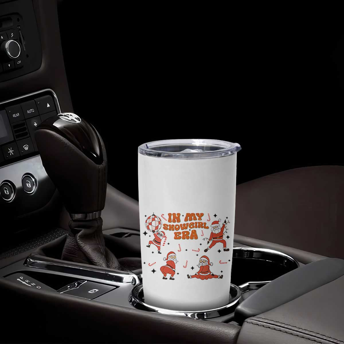Funny Santa Girl Christmas Tumbler Cup TS14 Print Your Wear
