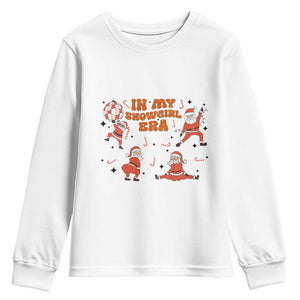 Funny Santa Girl Christmas Youth Sweatshirt TS14 White Print Your Wear