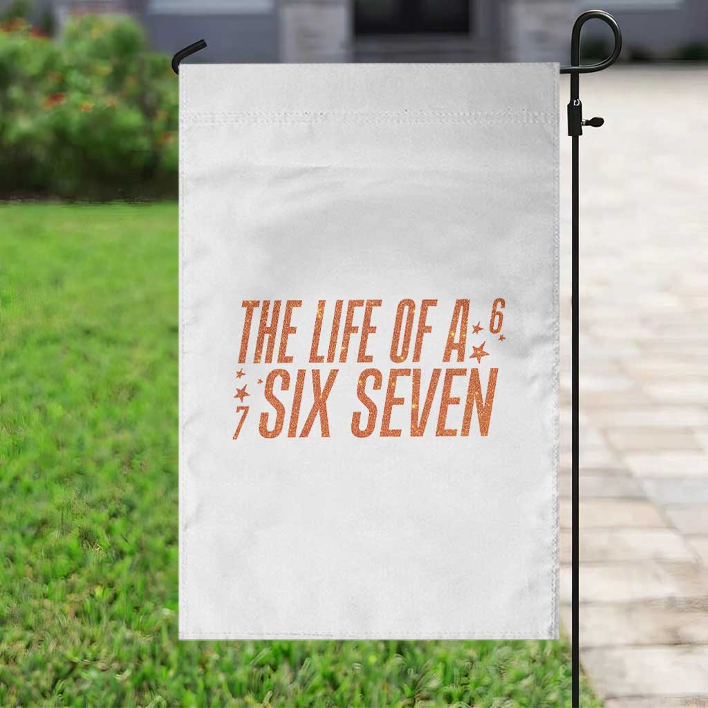 67 Six Seven Meme Garden Flag TS14 Print Your Wear