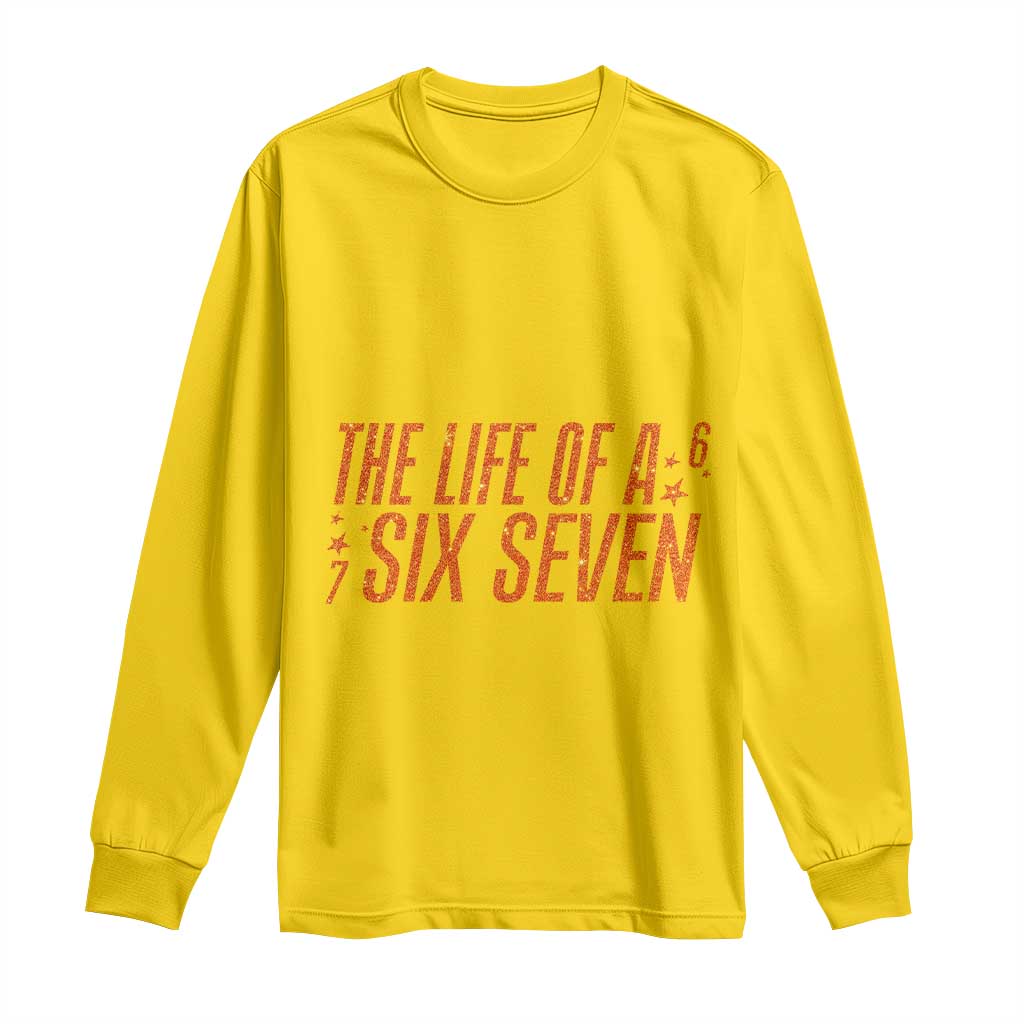 67 Six Seven Meme Long Sleeve Shirt TS14 Daisy Print Your Wear