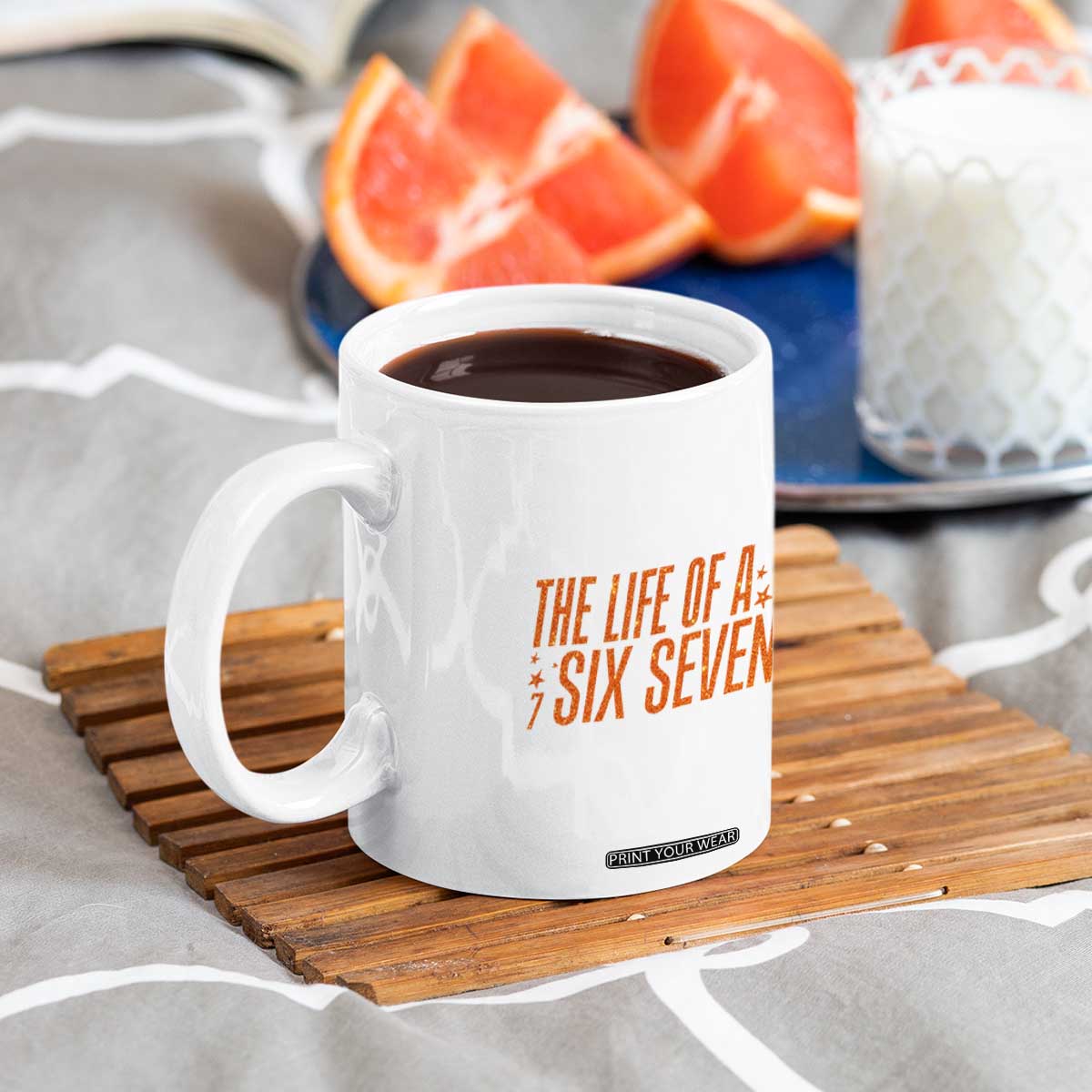 67 Six Seven Meme Coffee Mug TS14 Print Your Wear
