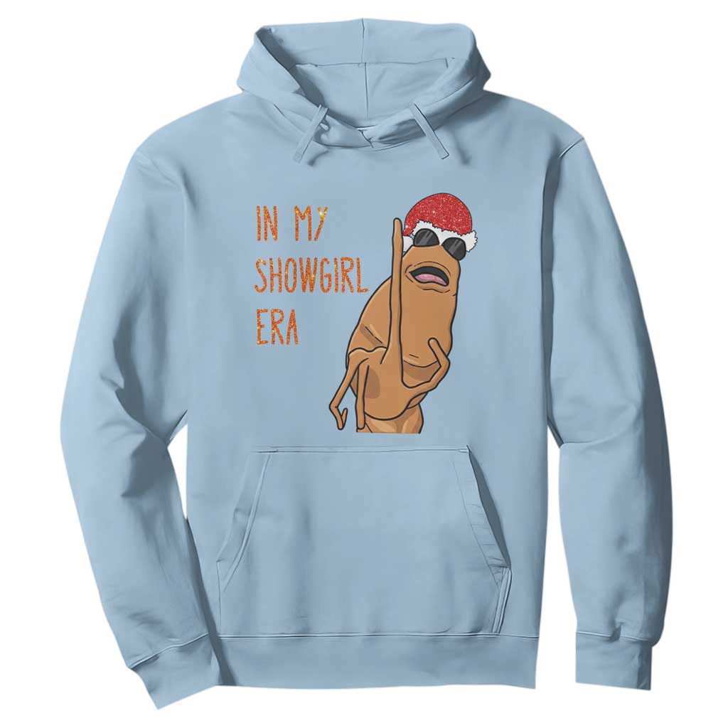 Marcus The Worm Christmas Meme Hoodie In My Costume Era TS14 Light Blue Print Your Wear