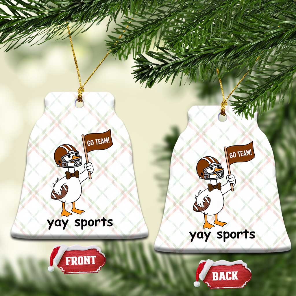 Silly Goose Football Ceramic Ornament Yays Sport TS14 Print Your Wear