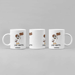 Silly Goose Football Coffee Mug Yays Sport TS14 Print Your Wear