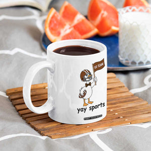Silly Goose Football Coffee Mug Yays Sport TS14 Print Your Wear