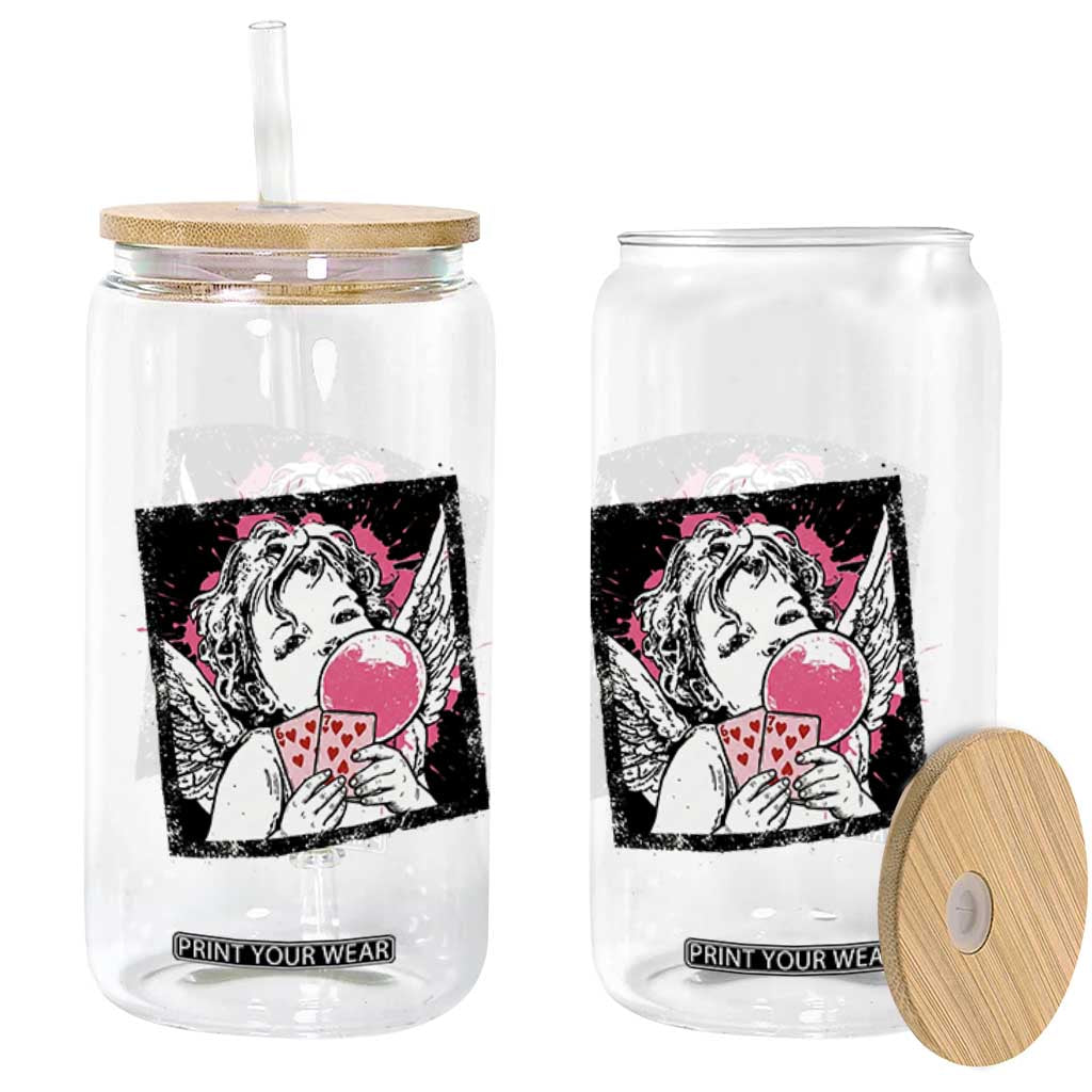 Funny 67 Valentines Glass Can Cupid Playing Cards Six Seven TS14 Print Your Wear