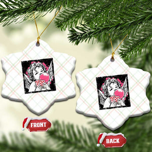 Funny 67 Valentines Ceramic Ornament Cupid Playing Cards Six Seven TS14 Print Your Wear