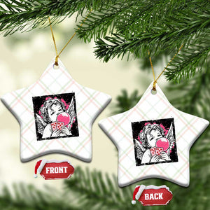 Funny 67 Valentines Ceramic Ornament Cupid Playing Cards Six Seven TS14 Print Your Wear