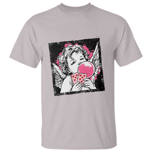 Funny 67 Valentines T Shirt Cupid Playing Cards Six Seven TS14 Ice Gray Print Your Wear