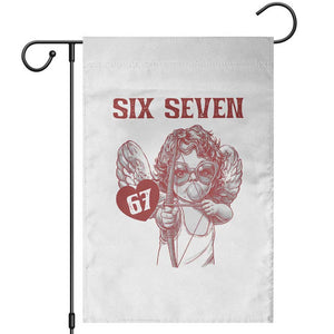 67 Valetines Meme Garden Flag Funny Six Seven Valentines Day Heart TS14 White Print Your Wear