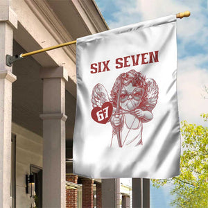 67 Valetines Meme Garden Flag Funny Six Seven Valentines Day Heart TS14 Print Your Wear
