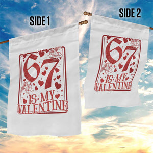 67 Valentines Playing Card Garden Flag Funny Six Seven Relationship Meme TS14 Print Your Wear