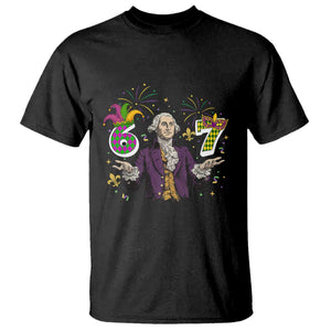 67 Mardi Gras T Shirt Funny Six Seven George Washington Meme TS14 Black Print Your Wear