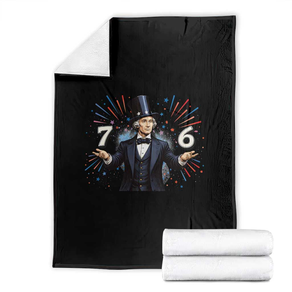Abraham Lincoln Quote Throw Blanket American History Presidents Day TS14 Black Print Your Wear