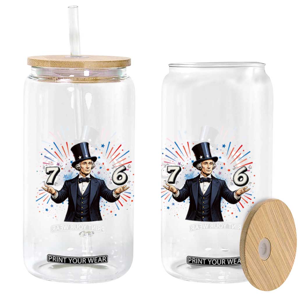 Abraham Lincoln Quote Glass Can American History Presidents Day TS14 Print Your Wear