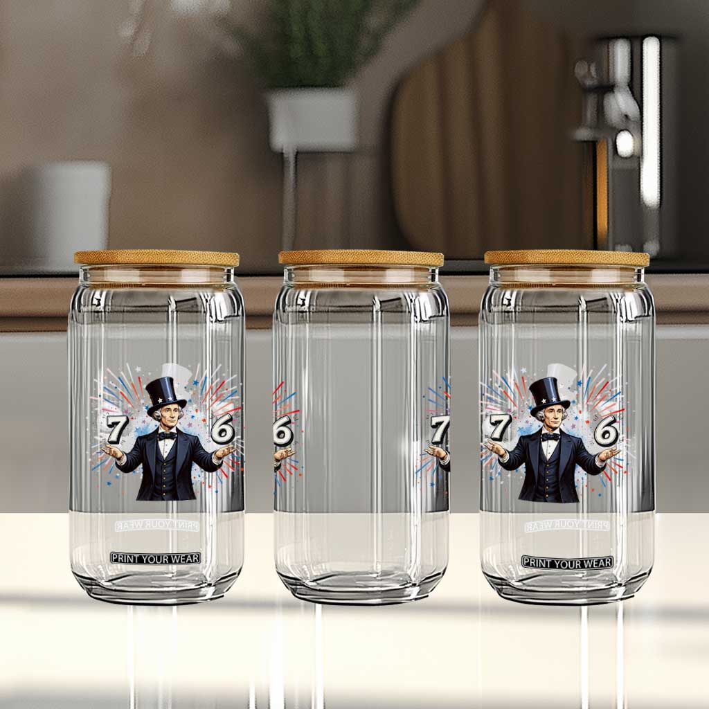 Abraham Lincoln Quote Glass Can American History Presidents Day TS14 Print Your Wear