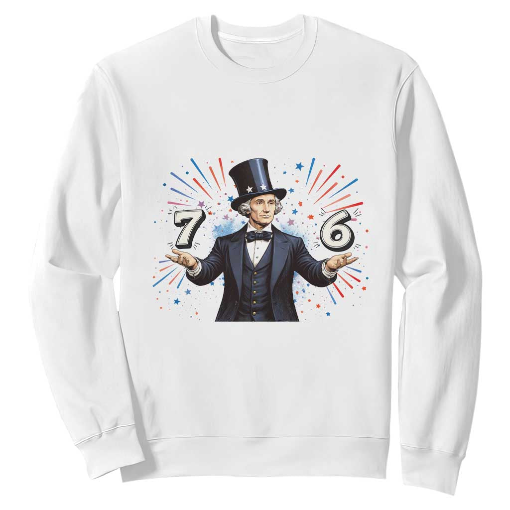 Abraham Lincoln Quote Sweatshirt American History Presidents Day TS14 White Print Your Wear