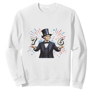 Abraham Lincoln Quote Sweatshirt American History Presidents Day TS14 White Print Your Wear