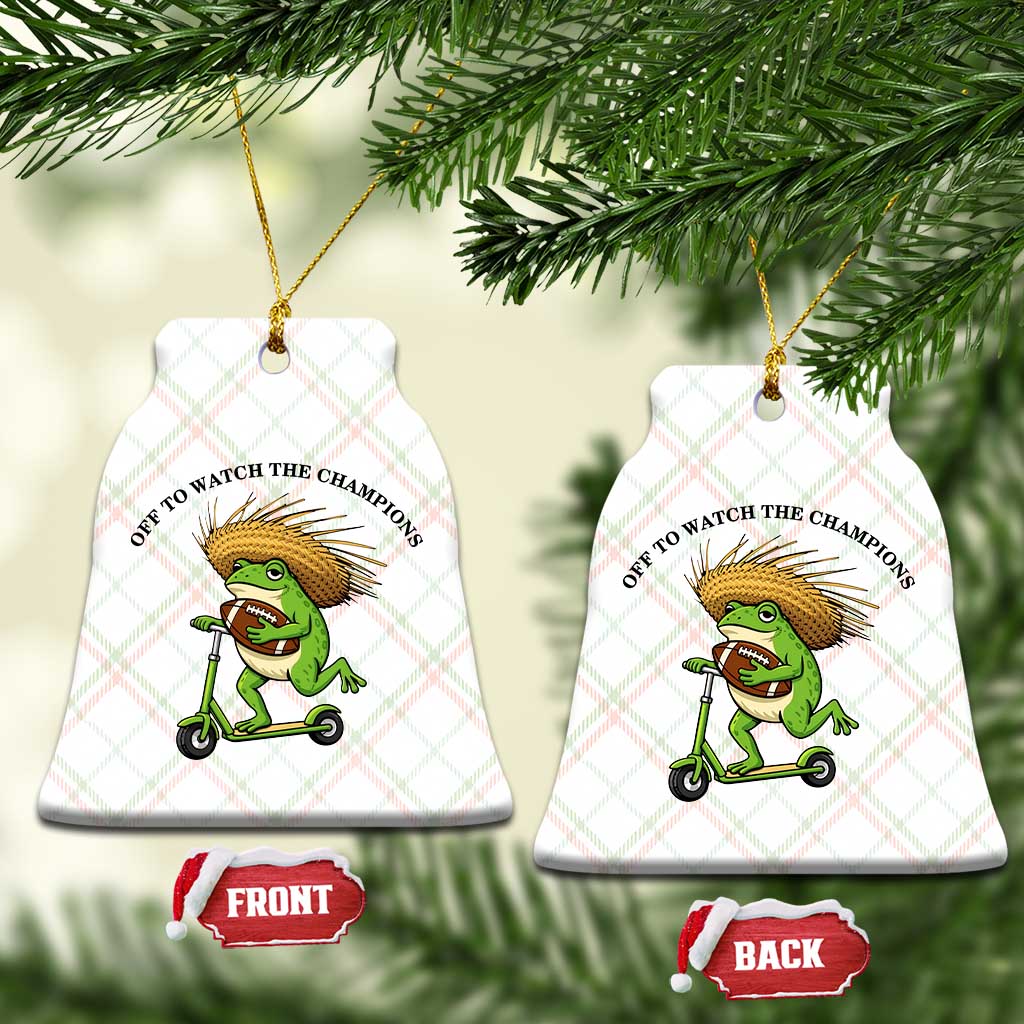 Seattle Championship 2026 Ceramic Ornament Funny Frog Football TS14 Print Your Wear