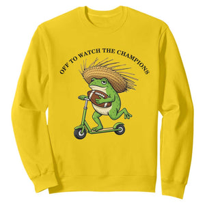 Seattle Championship 2026 Sweatshirt Funny Frog Football TS14 Daisy Print Your Wear