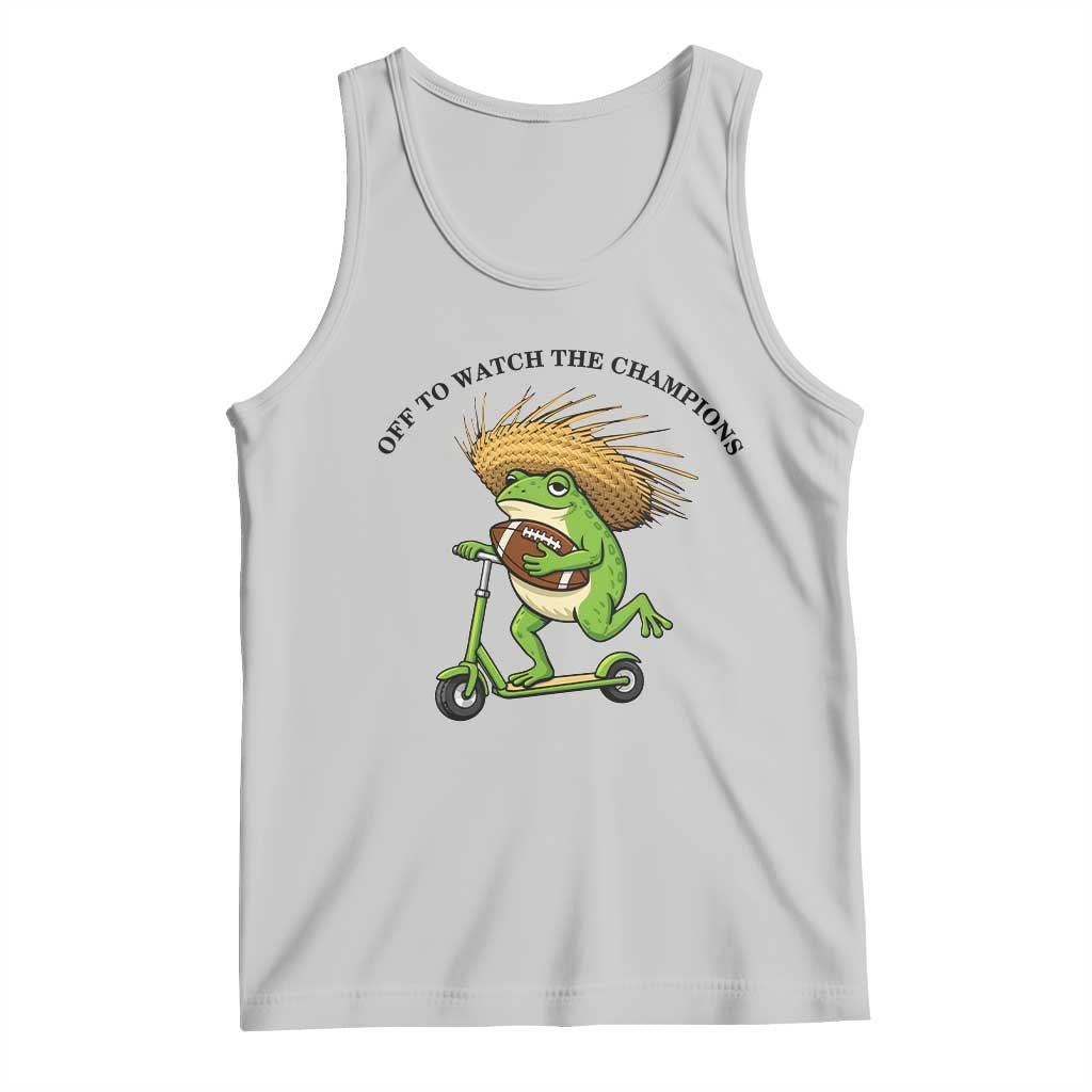 Seattle Championship 2026 Tank Top Funny Frog Football TS14 Ash Print Your Wear