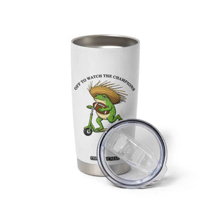 Seattle Championship 2026 Tumbler Cup Funny Frog Football TS14 Print Your Wear