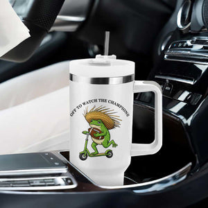 Seattle Championship 2026 Tumbler With Handle Funny Frog Football TS14 Print Your Wear