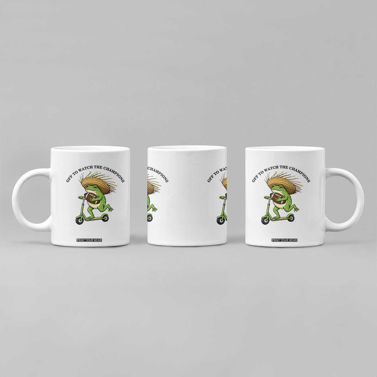 Seattle Championship 2026 Coffee Mug Funny Frog Football TS14 Print Your Wear